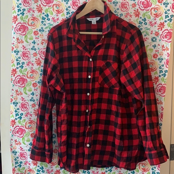 Classic red flannel shirt - Picture 1 of 3